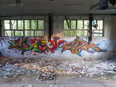 Graffiti Wall in Amsterdam - Photo by Oldschool - Zosk79, Just, TSF