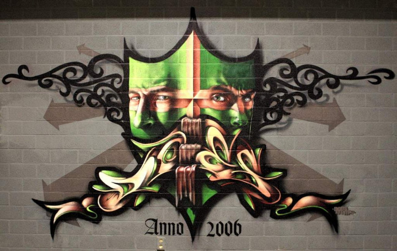Graffiti Wall in Maaseik - Photo by Oldschool - does