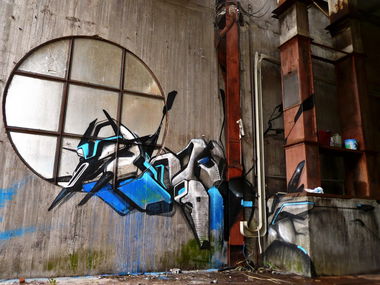 Graffiti Wall - Photo by Oldschool