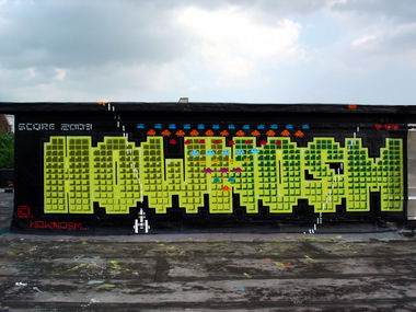 Graffiti Wall - Photo by Oldschool - How_Nosm