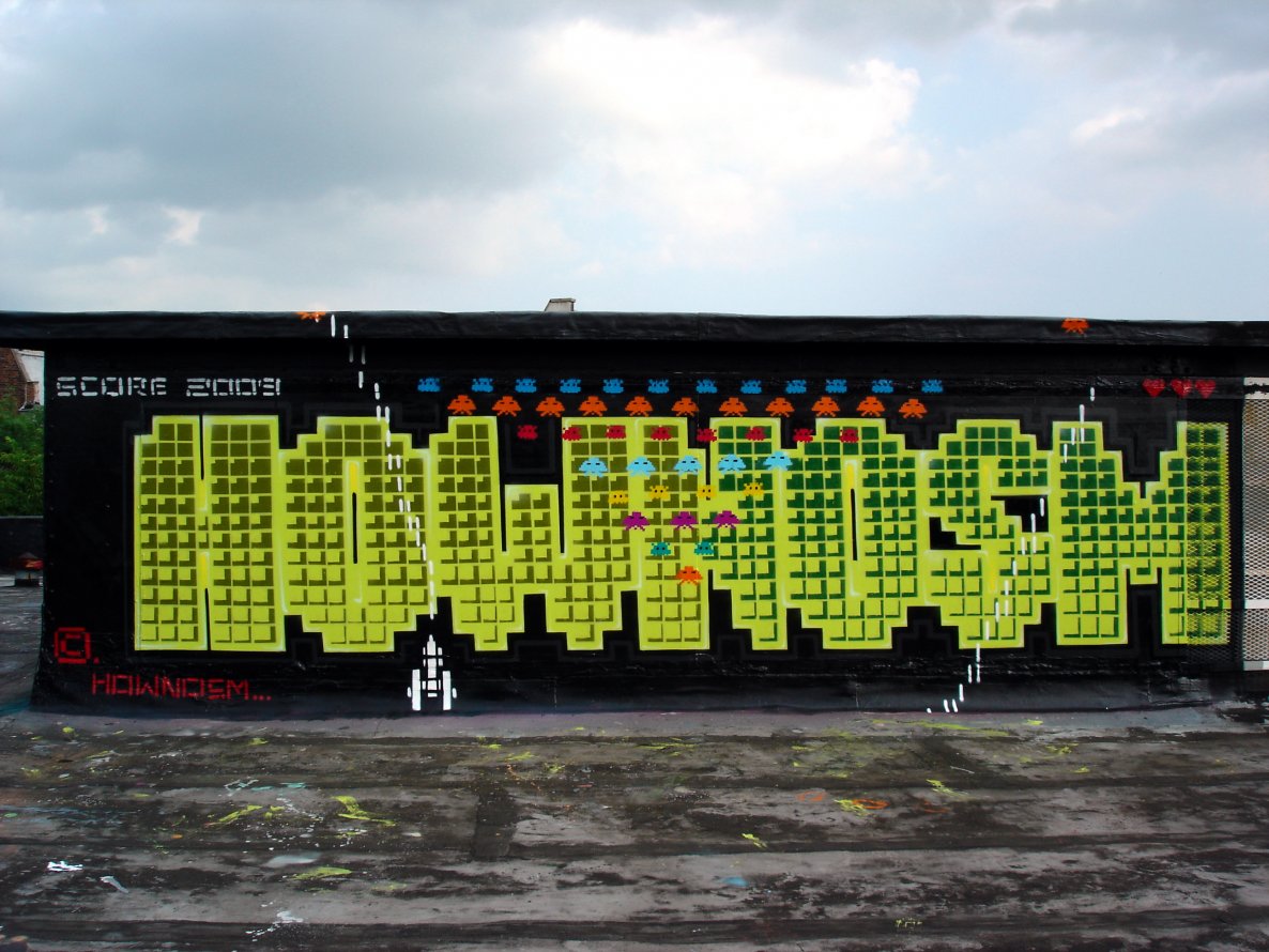 Graffiti Wall - Photo by Oldschool - How_Nosm