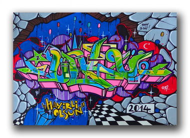 Graffiti Artwork in Bremen - Photo by Oldschool - Zosk79