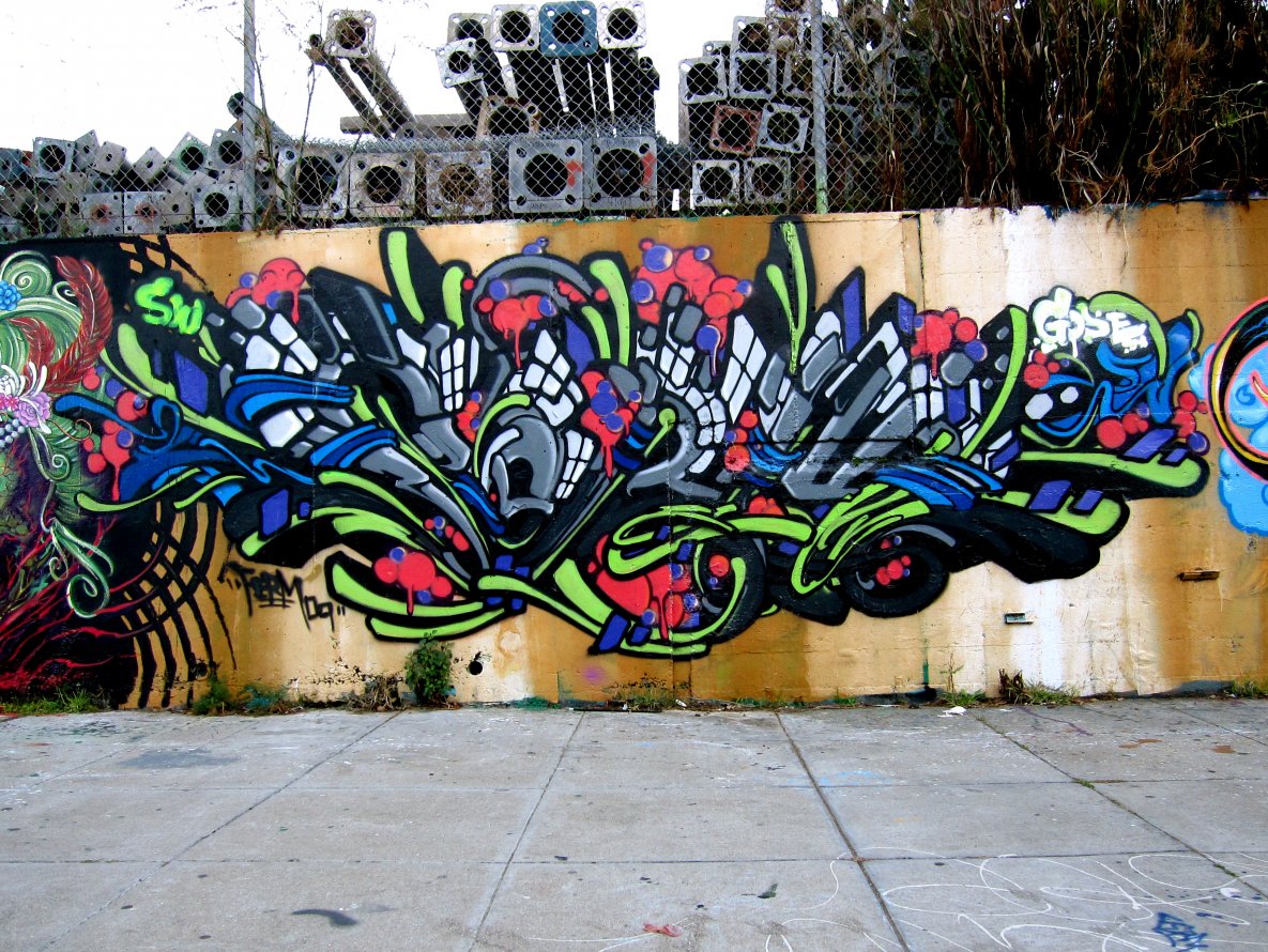 Graffiti Wall - Photo by Oldschool