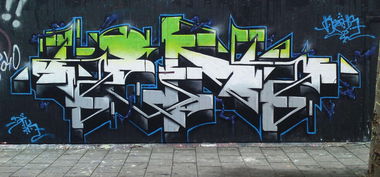 Graffiti Wall - Photo by Oldschool