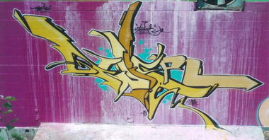 Graffiti Wall in Watertown - Photo by Oldschool