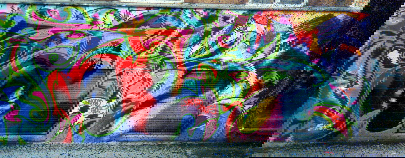 Graffiti Wall in Berlin - Photo by Oldschool