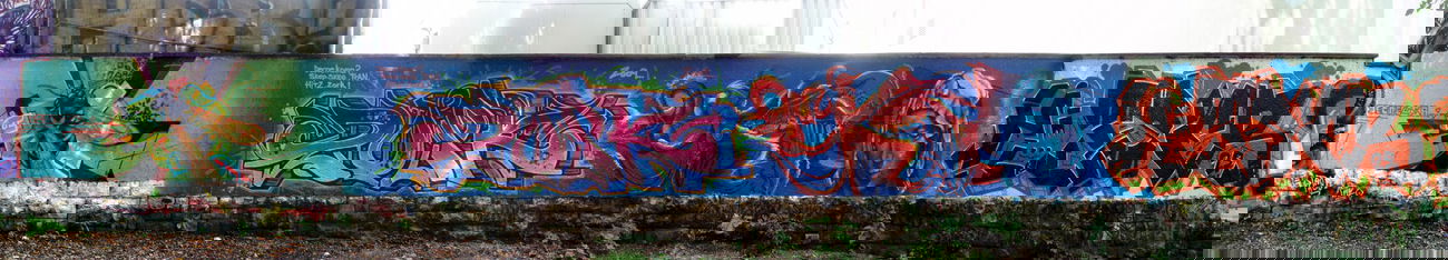 Graffiti Wall in Jena - Photo by Oldschool