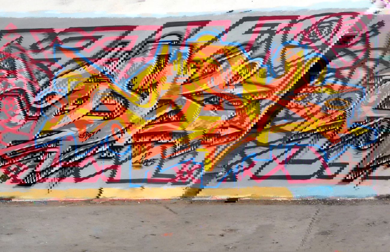 Graffiti Wall in Erfurt - Photo by Oldschool - ZOSK79 (2015)