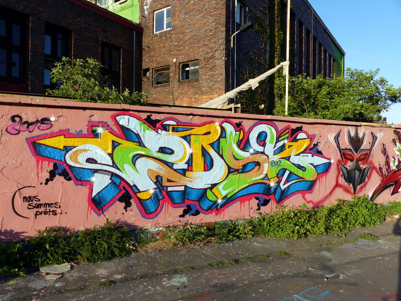 Graffiti Wall in Germany - Photo by Oldschool - ZOSK79