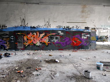 Graffiti Wall - Photo by Oldschool - ZOSK79, JUST