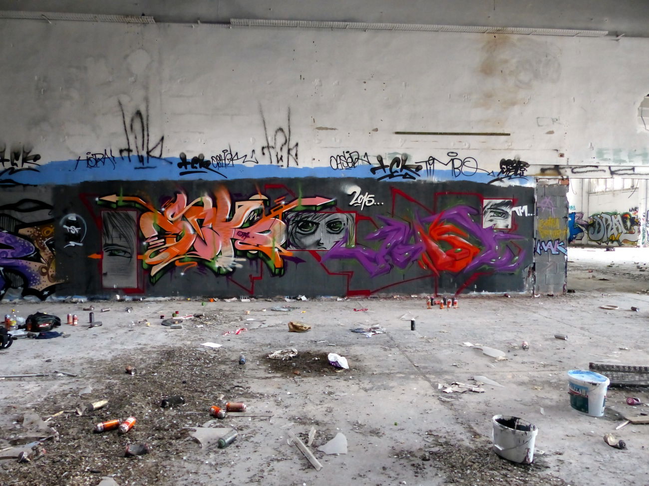 Graffiti Wall - Photo by Oldschool - ZOSK79, JUST