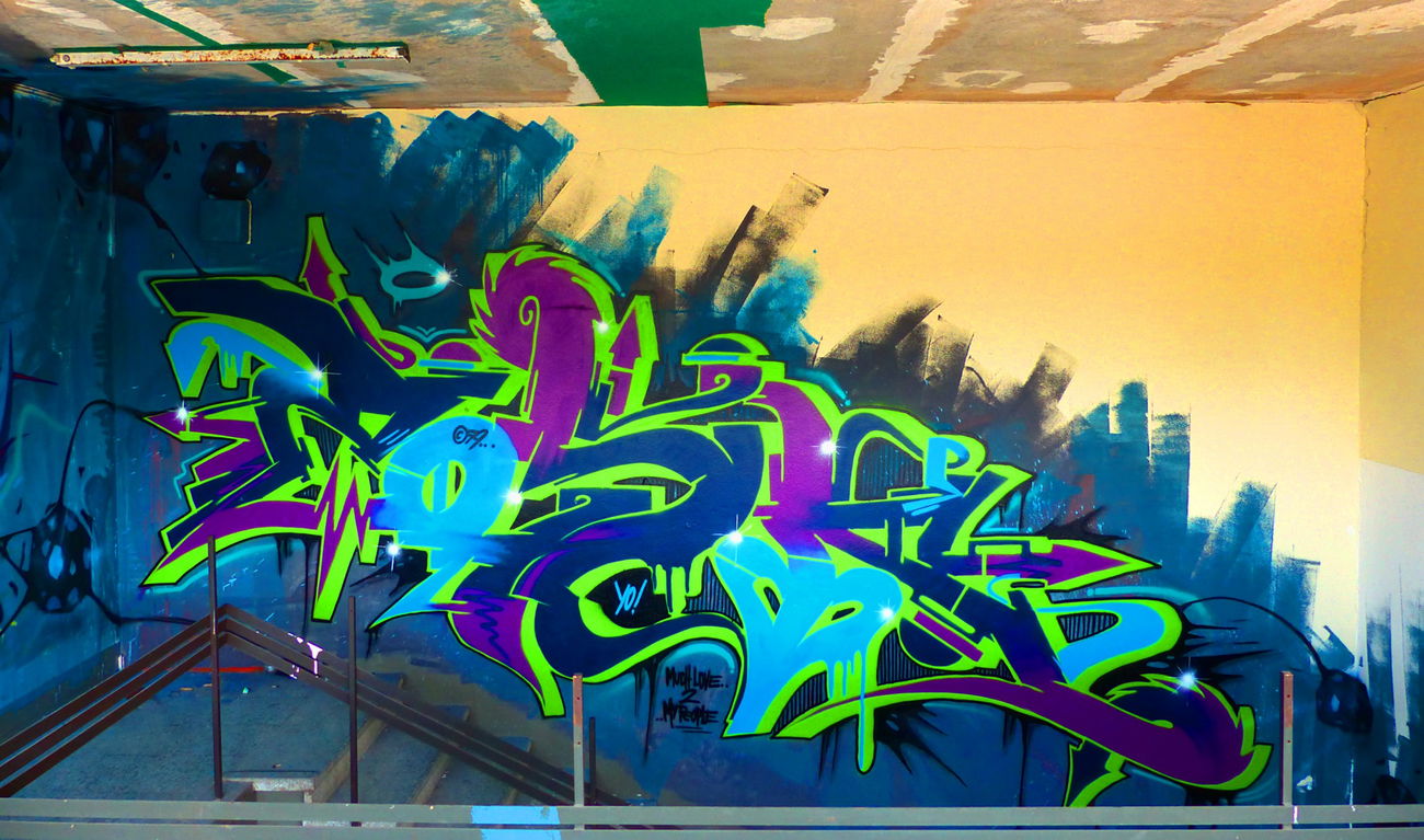 Graffiti Wall - Photo by Oldschool - ZOSK79 (2016)