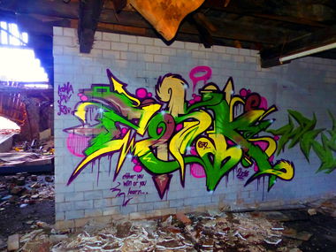 Graffiti Wall in Warschau - Photo by Oldschool - ZOSK79 (2016)