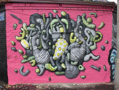 Graffiti Wall in Gothenburg - Photo by Ollio - Ollio, gothenburg, sweden (2013)