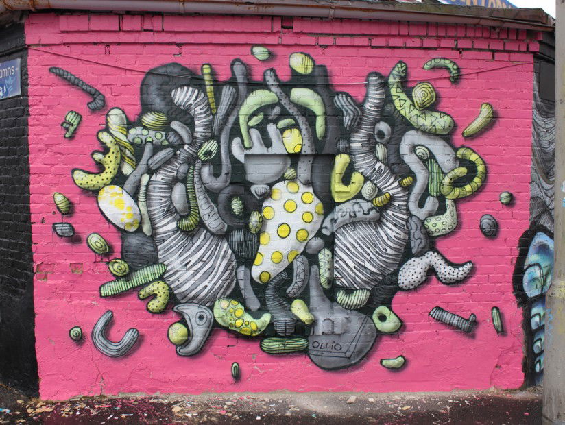 Graffiti Wall in Gothenburg - Photo by Ollio - Ollio, gothenburg, sweden (2013)