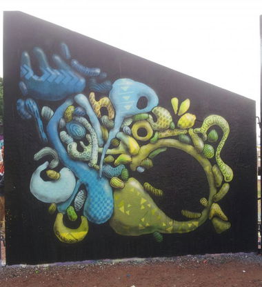 Graffiti Wall in Gothenburg - Photo by Ollio - ollio, gothenburg, rödasten (2013)