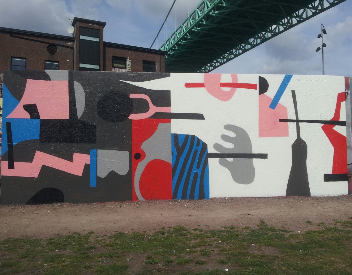 Graffiti Wall in Gothenburg - Photo by Ollio - ollio, ekta, rödasten