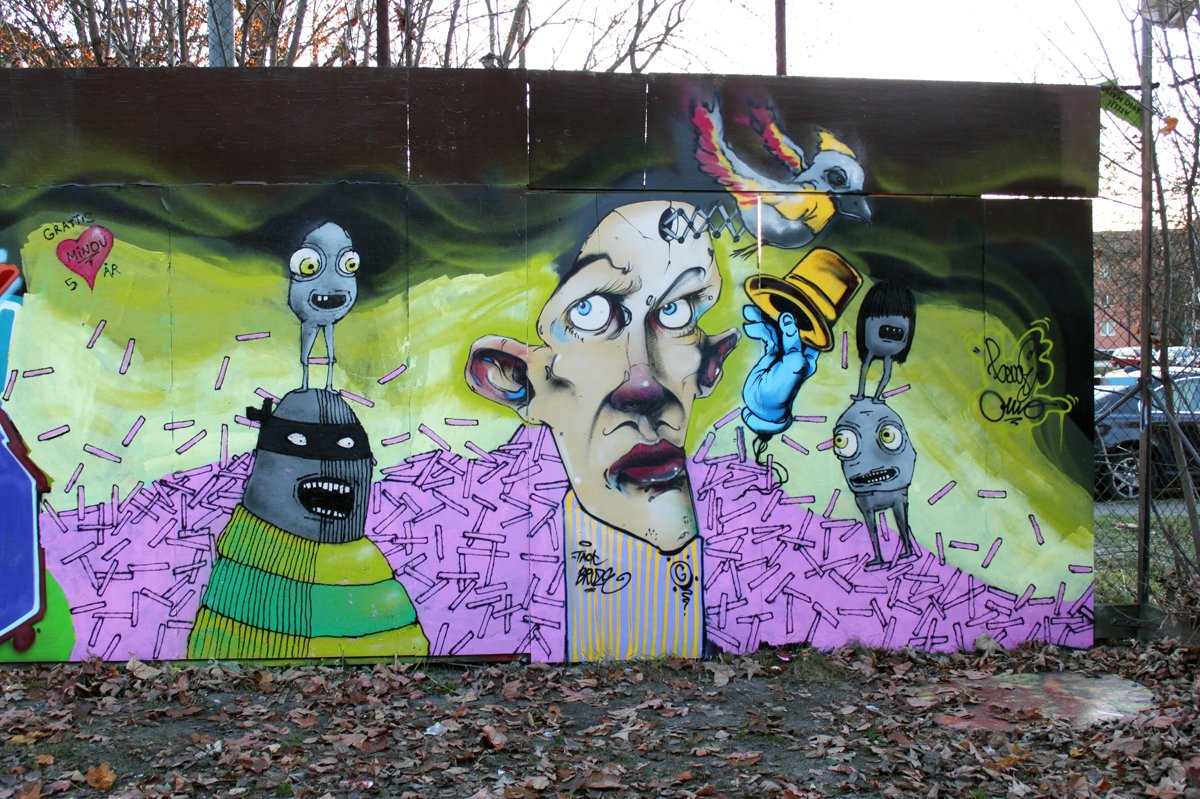 Graffiti Wall in Årsta - Photo by Ollio - ollio, gouge, stockholm (2011)