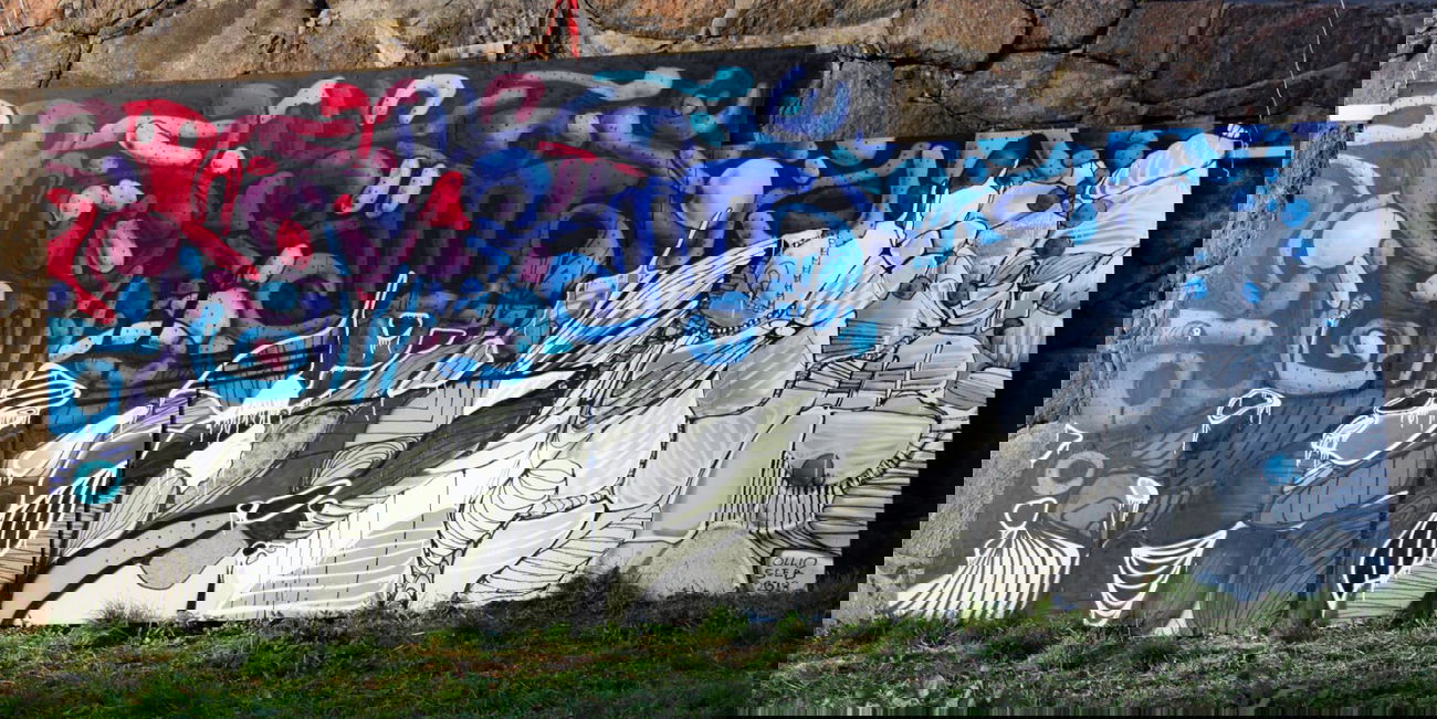 Graffiti Wall in Gothenburg - Photo by Ollio - ollio, sceb, abstract (2013)