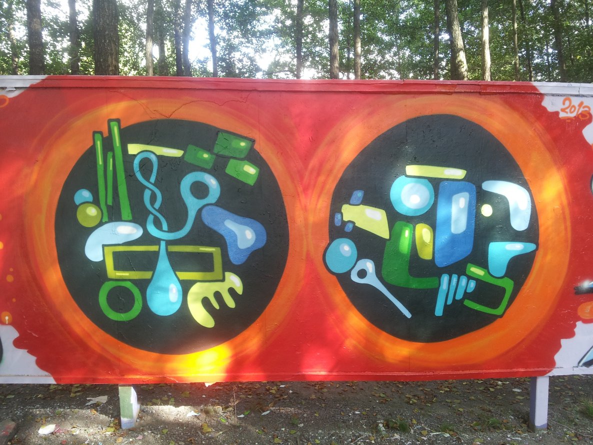 Graffiti Wall in Sweden - Photo by Ollio - ollio, landvetter, sweden (2013)