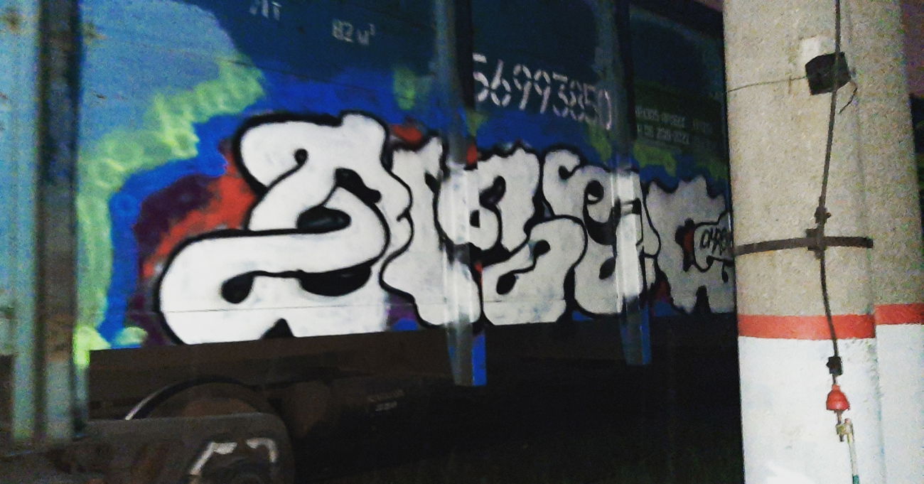 Graffiti Train - Photo by Omeqad92Ural