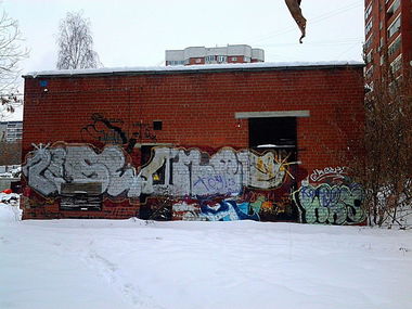 Graffiti Wall - Photo by Omeqad92Ural