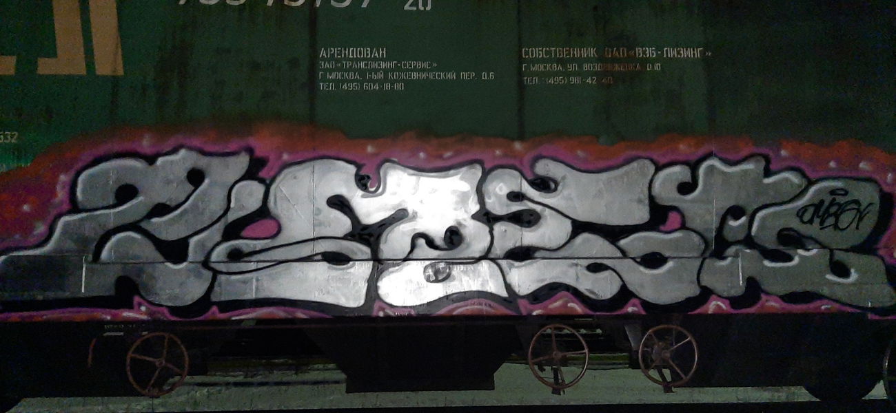 Graffiti Train - Photo by Omeqad92Ural