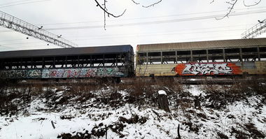 Graffiti Train - Photo by Omeqad92Ural