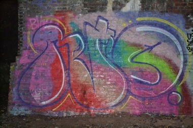 Graffiti Wall in Wuppertal - Photo by Omereno