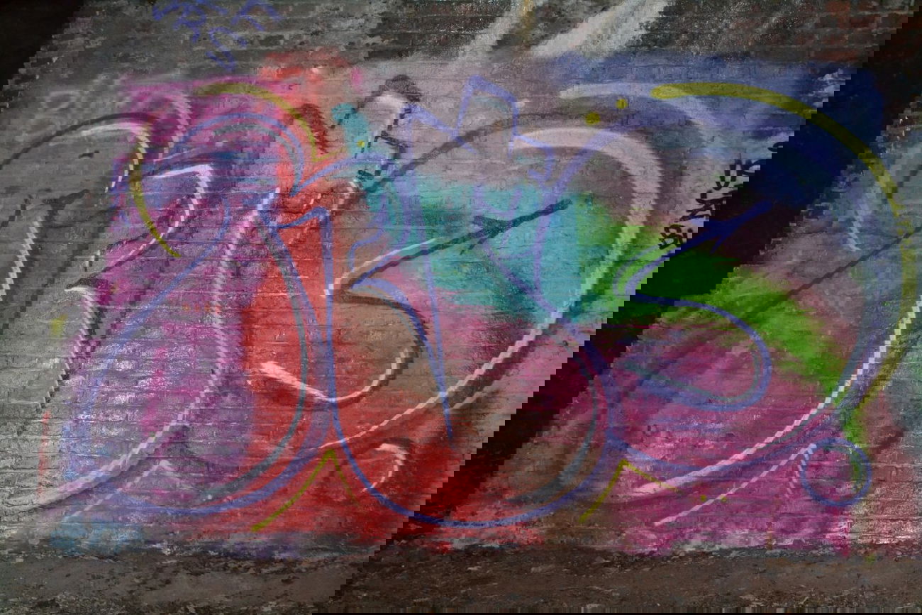 Graffiti Wall in Wuppertal - Photo by Omereno