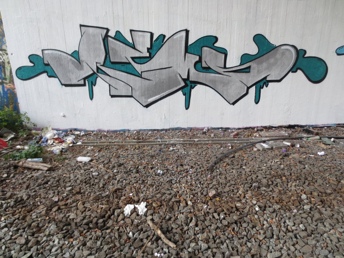 Graffiti Wall in Wuppertal - Photo by Omereno - Remo (2014)