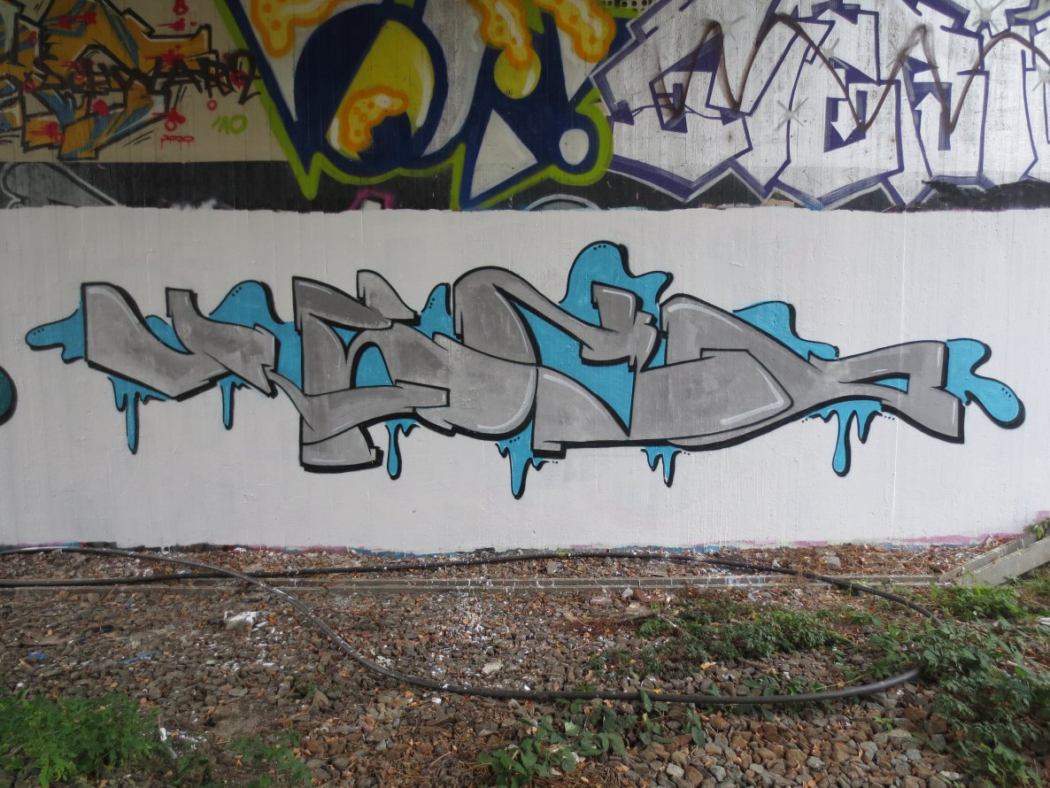 Graffiti Wall in Wuppertal - Photo by Omereno - Remo (2014)