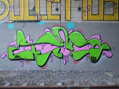 Graffiti Wall in Wuppertal - Photo by Omereno - Remo (2015)