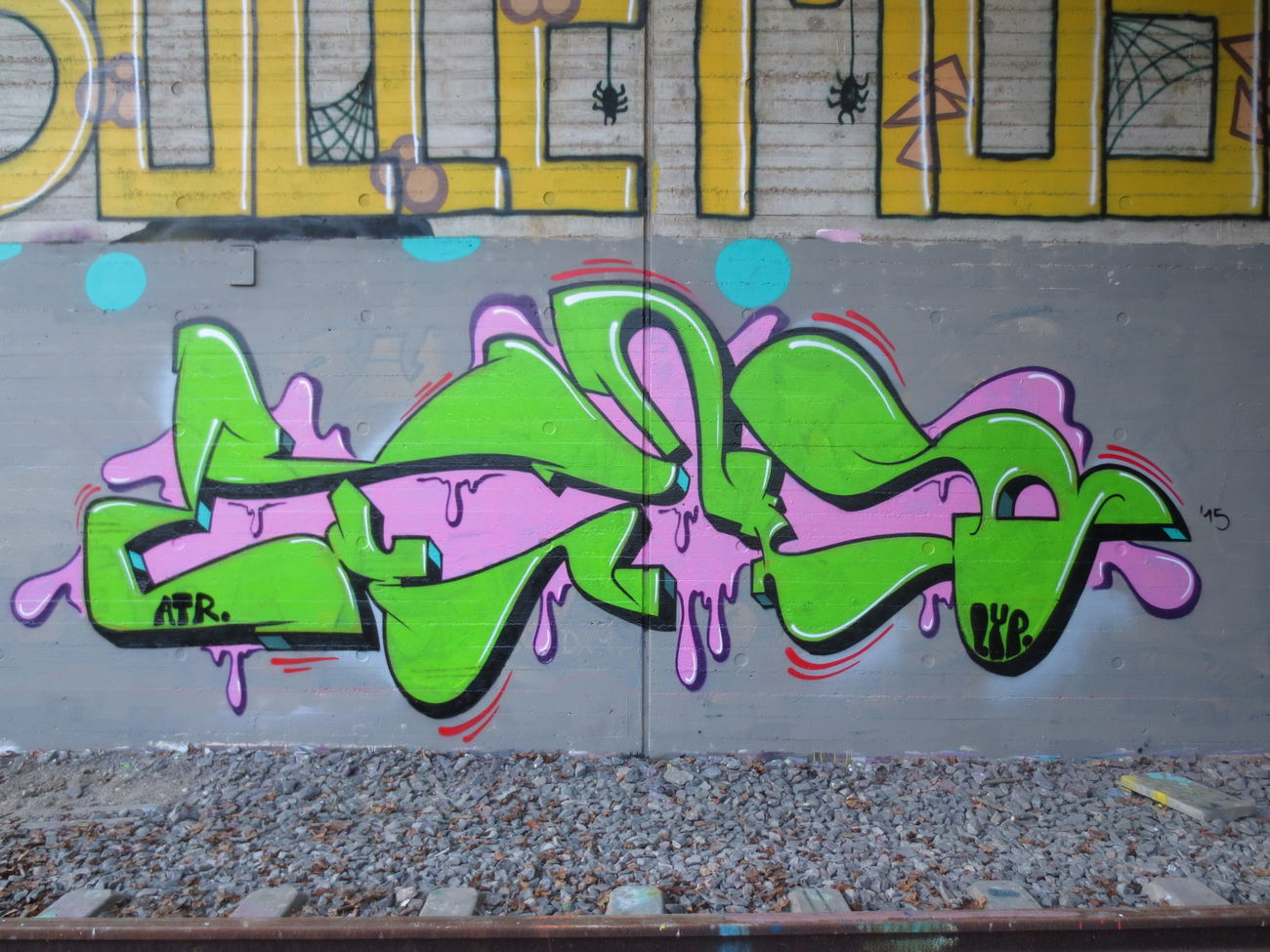 Graffiti Wall in Wuppertal - Photo by Omereno - Remo (2015)