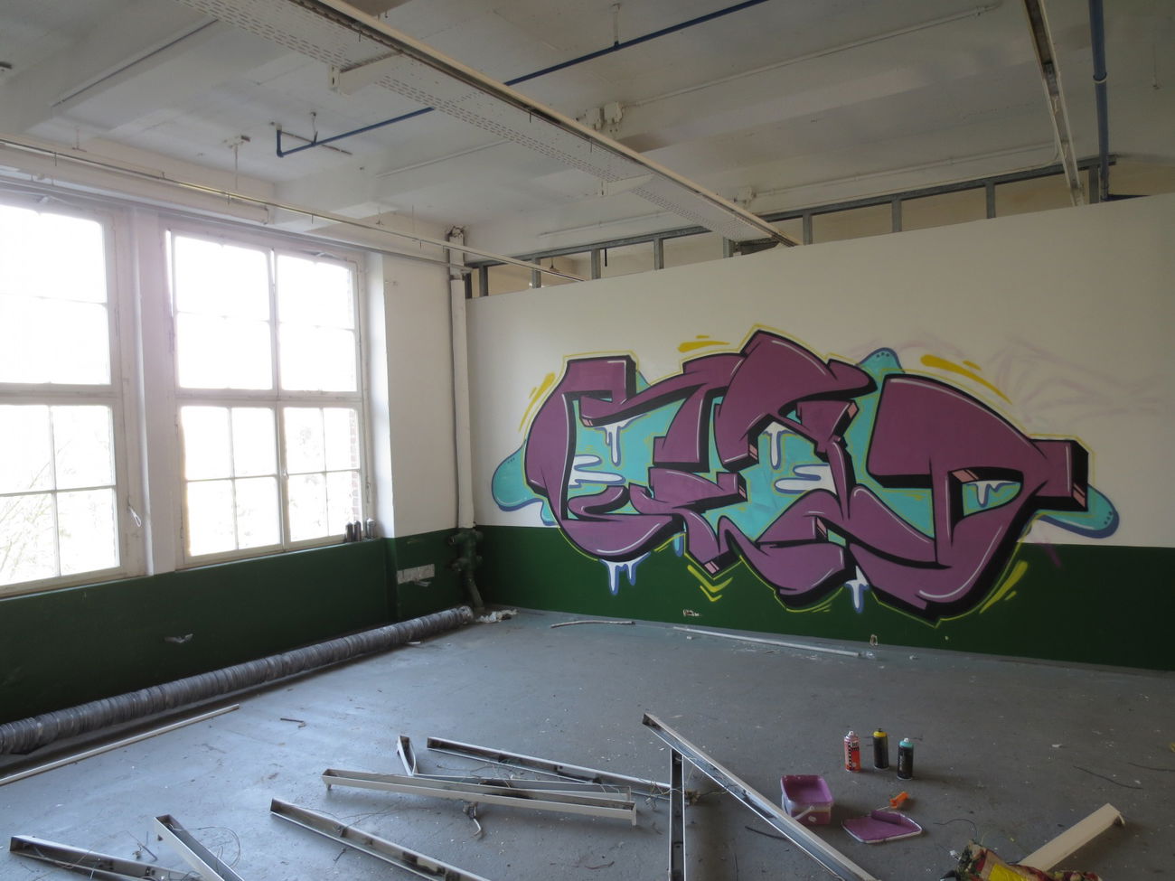 Graffiti Wall in Wuppertal - Photo by Omereno - Remo (2015)