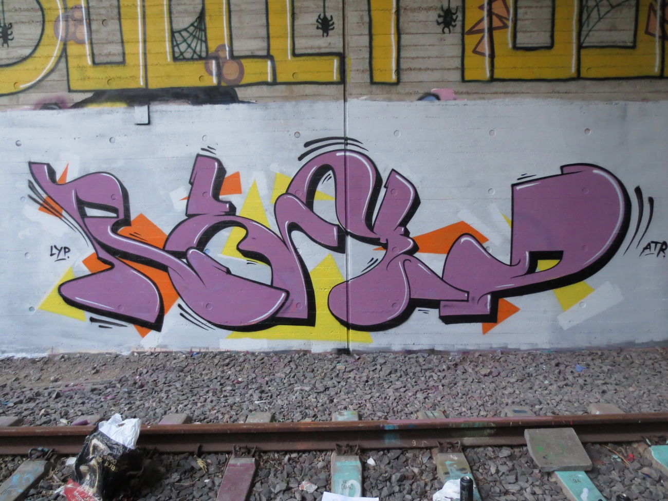 Graffiti Wall in Wuppertal - Photo by Omereno - Remo (2015)