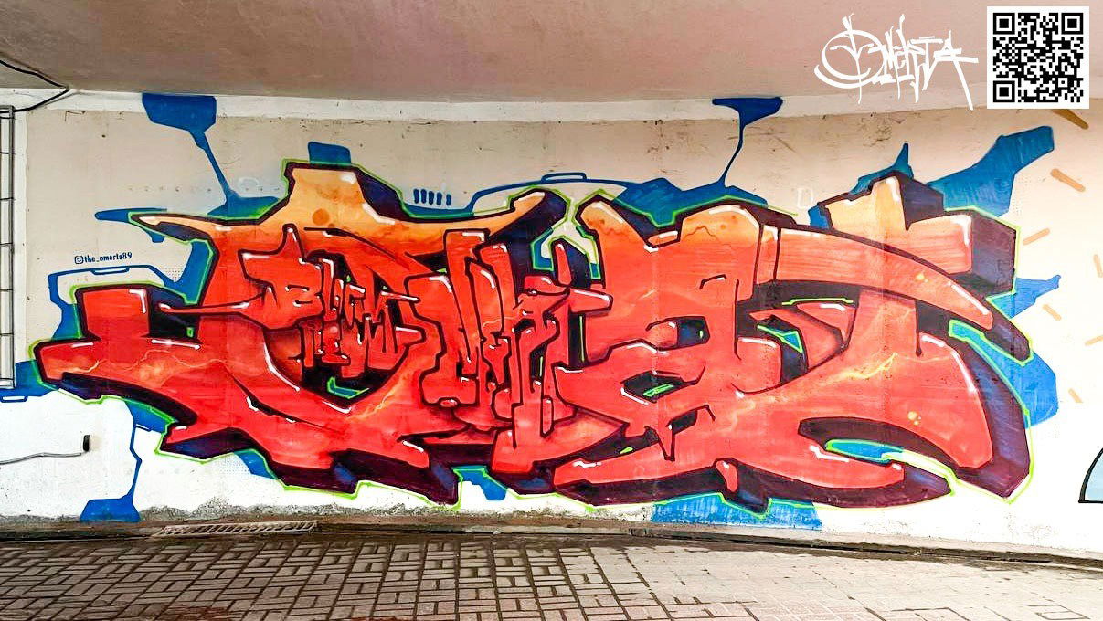 Graffiti Wall - Photo by Omerta89 - omerta89, wildstyle, graffiti (2022)
