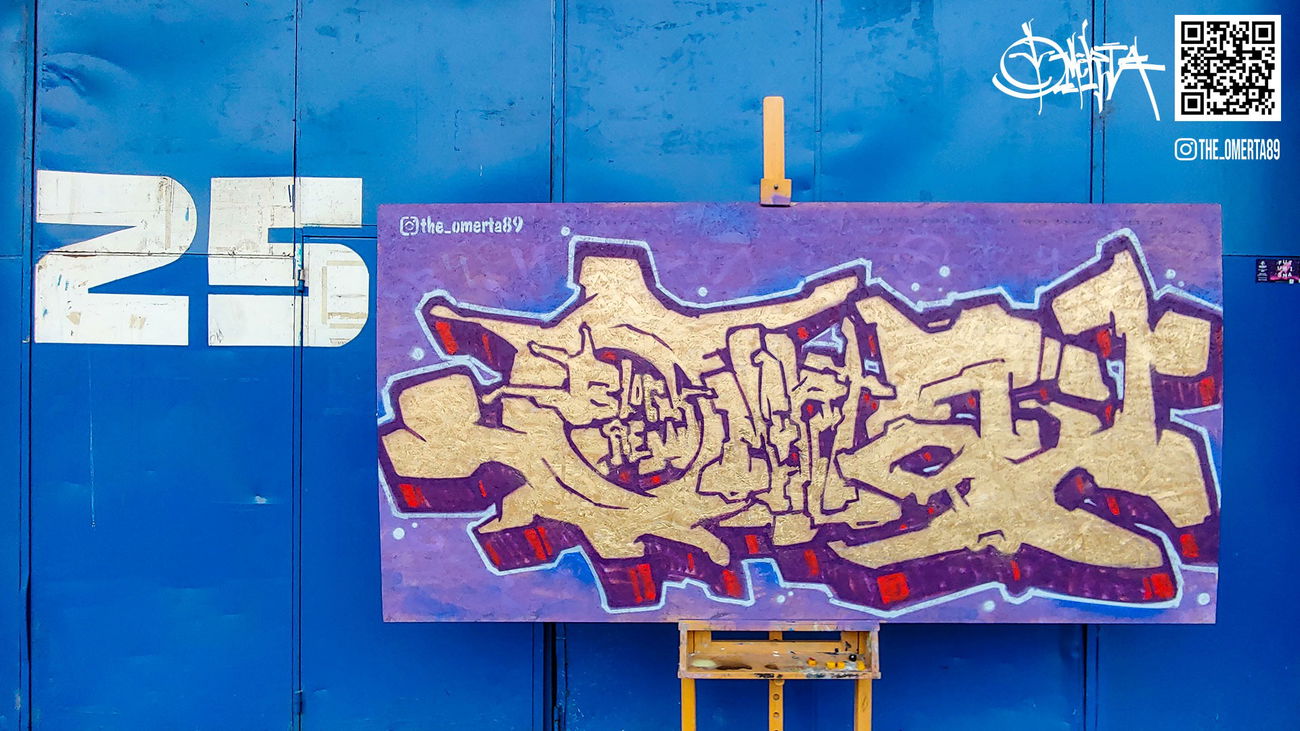 Graffiti Wall in Beograde - Photo by Omerta89 - wildstyle, omerta89, writing (2023)