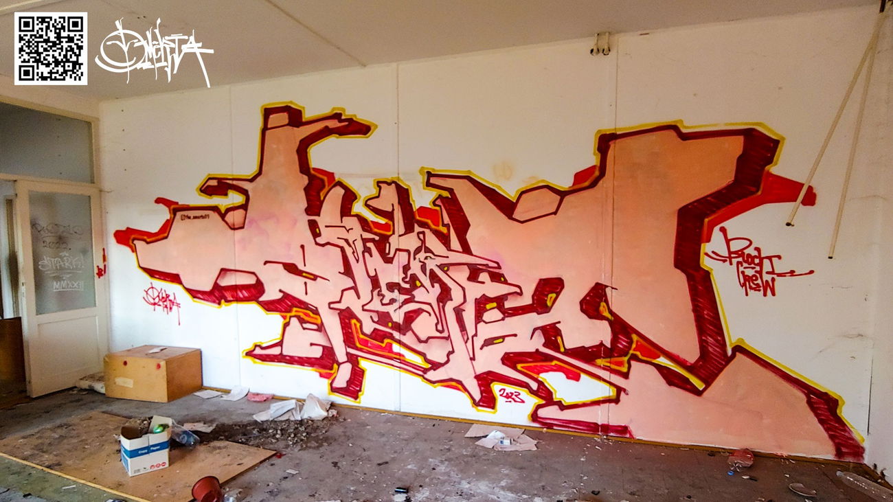 Graffiti Wall in Novi sad - Photo by Omerta89 - wildstyle, graffitiwriting, omerta89 (2023)