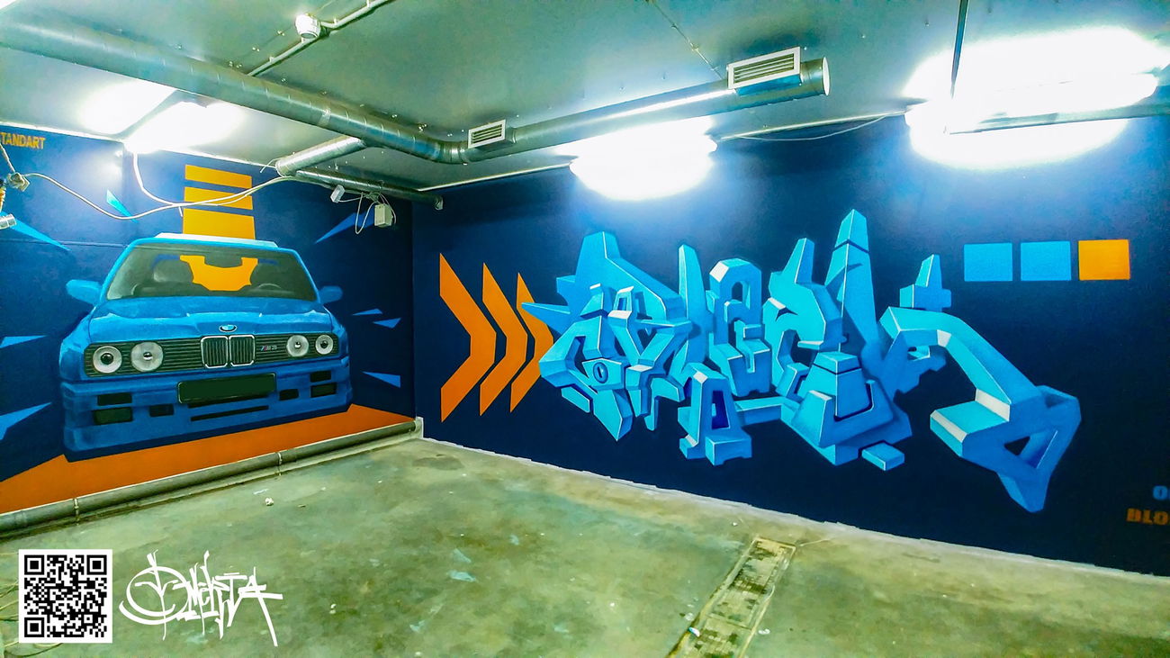Graffiti Wall in Saint petersburg - Photo by Omerta89 - omerta89, 3dgraffiti, wildstyle (2019)