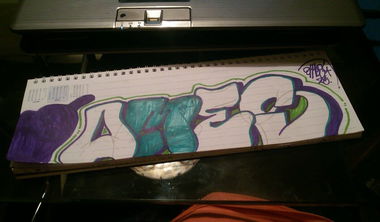 Graffiti Sketch - Photo by OmesOner - OMES (2015)