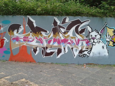 Graffiti Wall - Photo by Omra79 - Omra