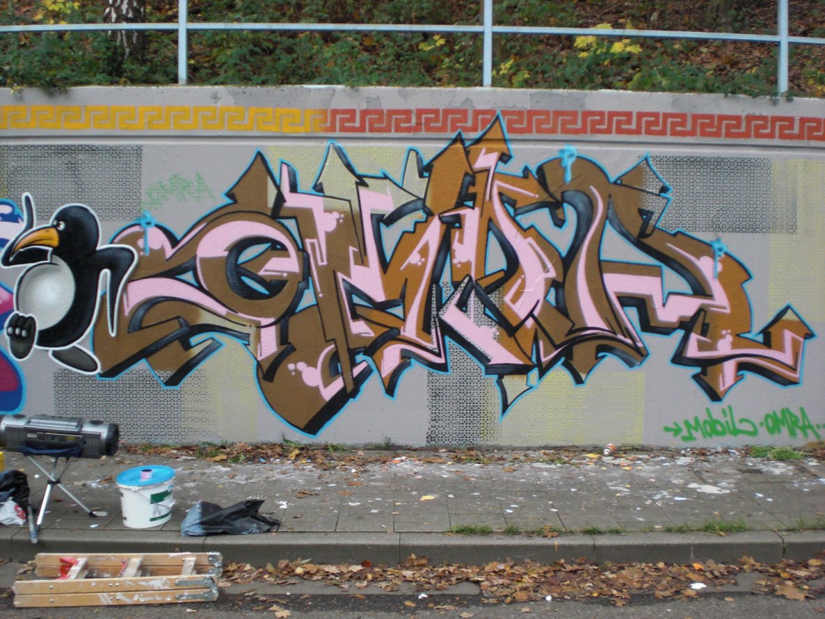Graffiti Wall - Photo by Omra79 - Omra