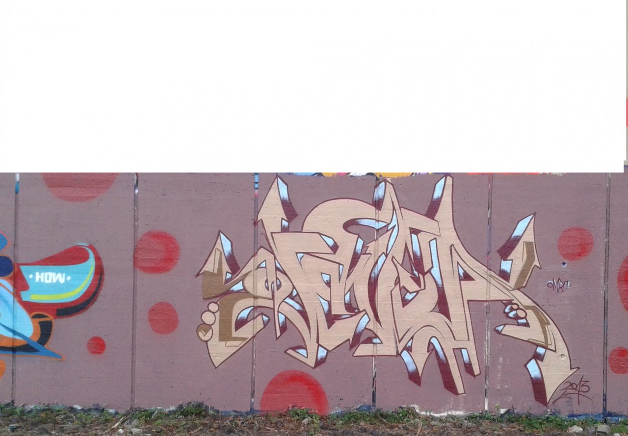 Graffiti Wall in Wuppertal - Photo by Omra79 - Omra (2013)