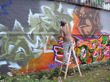 Graffiti Wall - Photo by Omra79