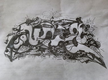 Graffiti Sketch - Photo by Onas