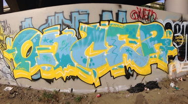 Graffiti Wall - Photo by Oncer_oner - Vancouver, Oncer, Mia (2013)