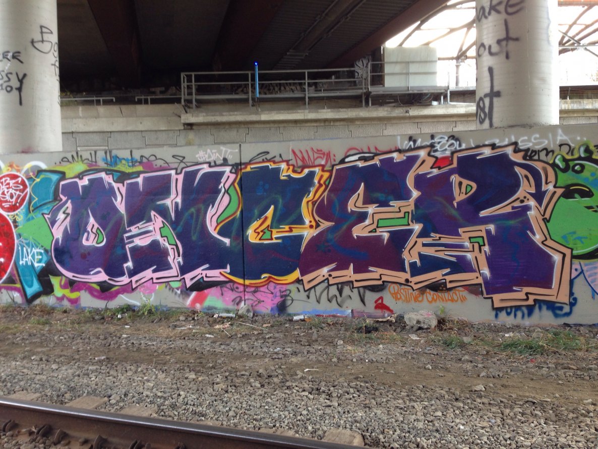 Graffiti Wall - Photo by Oncer_oner - Oncer, vancouver, canada (2013)