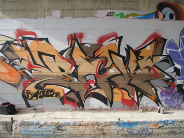 Graffiti Wall - Photo by OnebacK - oneback, backgraffiti, graffii (2017)