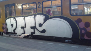 Graffiti Train - Photo by Oneleg - PFF'S, Spica (2008)
